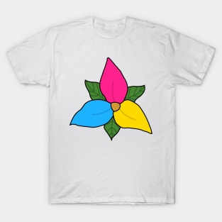 Pansexual pride flower T-Shirt